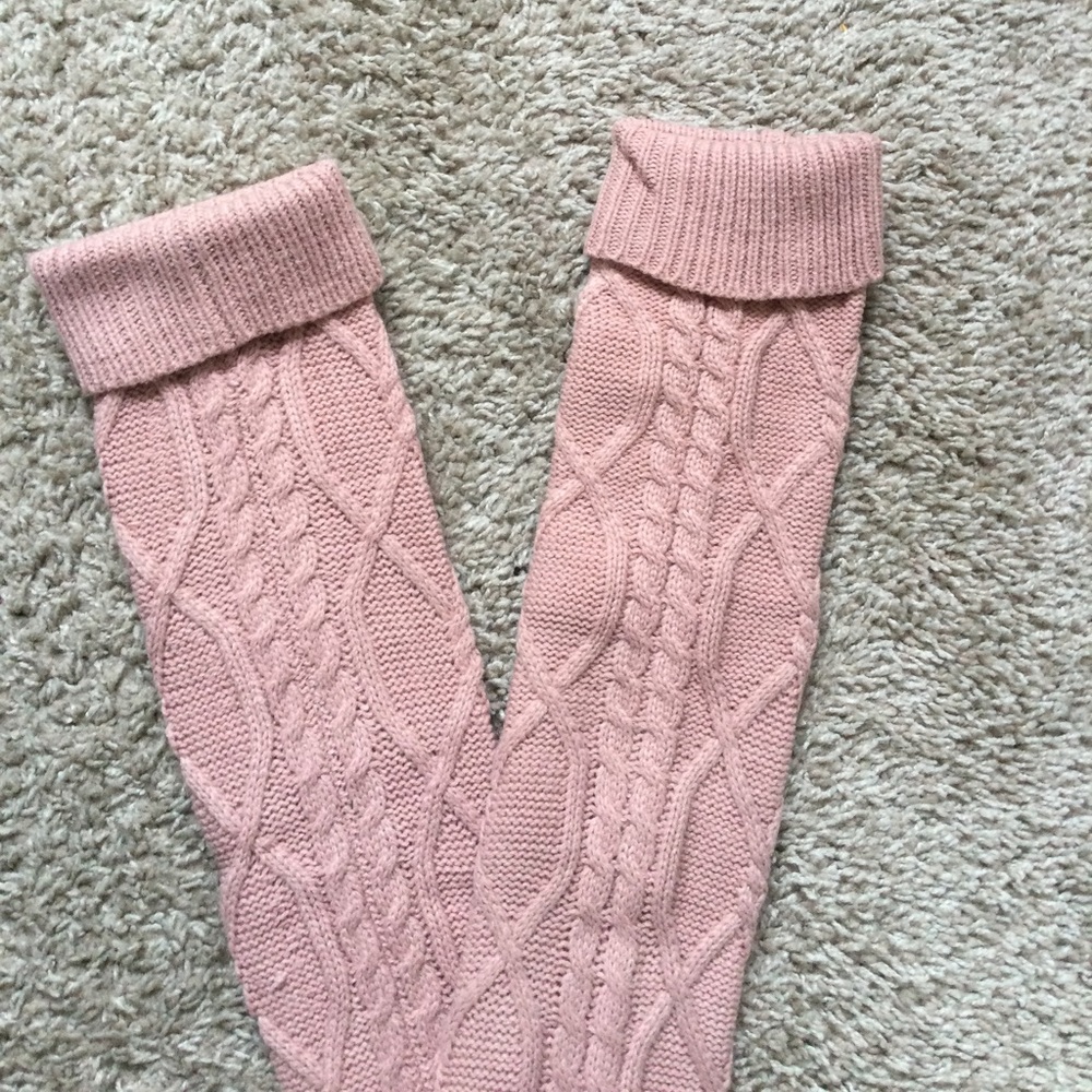 Knee High Cozy Knitted Socks - Picture 2 of 11